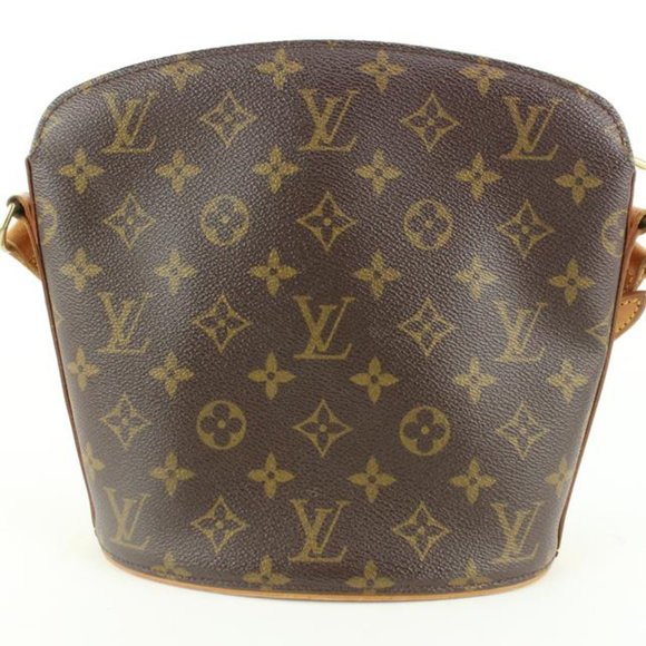 Louis Vuitton Monogram Drouot Crossbody Bag 61lvs224s - Picture 7 of 12
